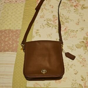Brown Leather Crossbody Bag